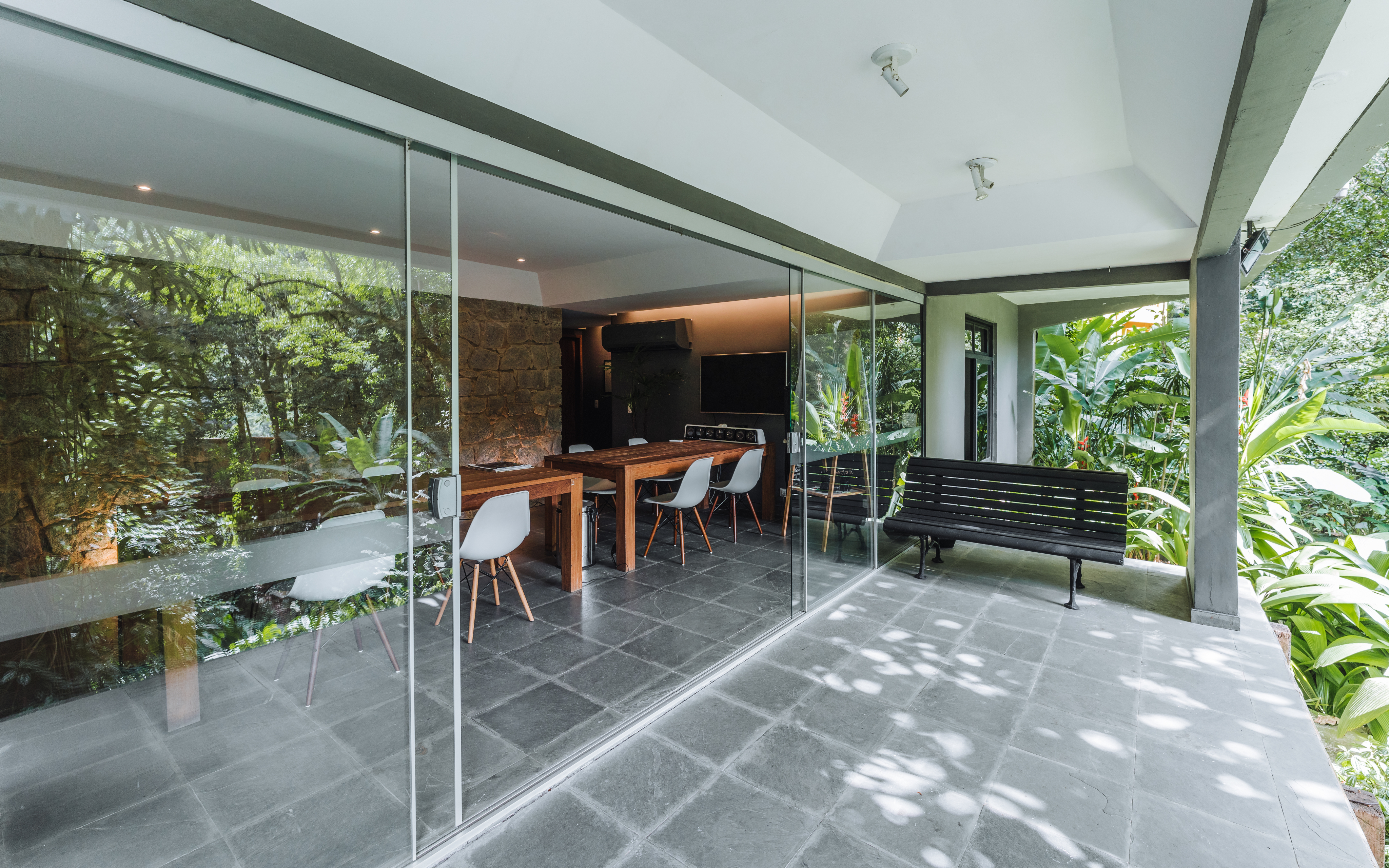 garden full of hedges and flowers